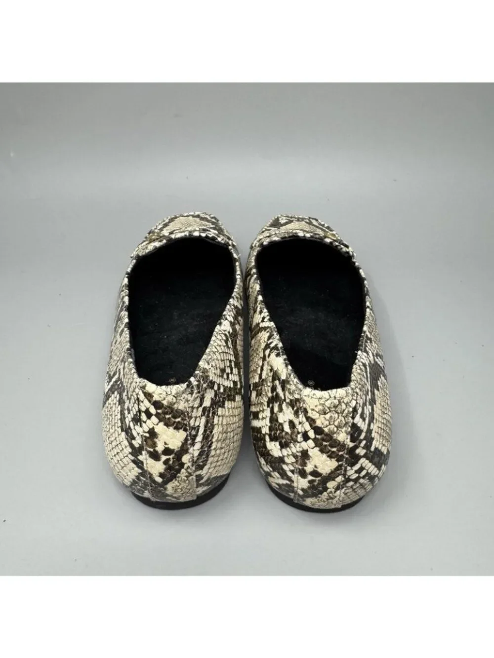 Vionic Hayes Loafer Women's 7 Snake Print Slip On Casual